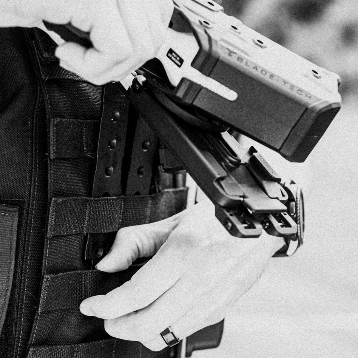 Secure your gear with the Molle-Lok Attachment Clip, perfect for tactical setups. Available at Curat Cart.