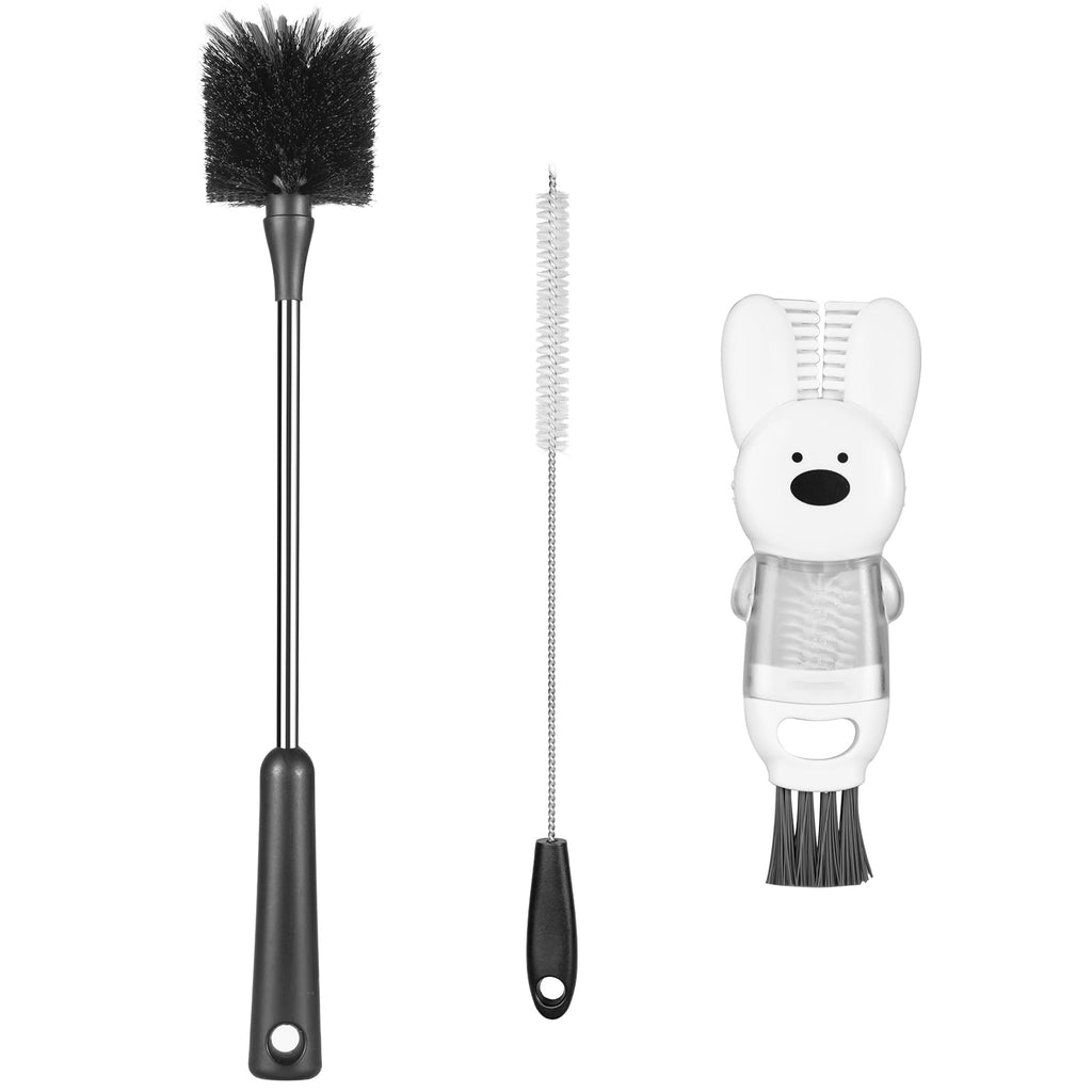 Premium imported Bottle Brushes Cleaning Brush Set featuring versatile designs for effective cleaning. Available at Curat Cart.