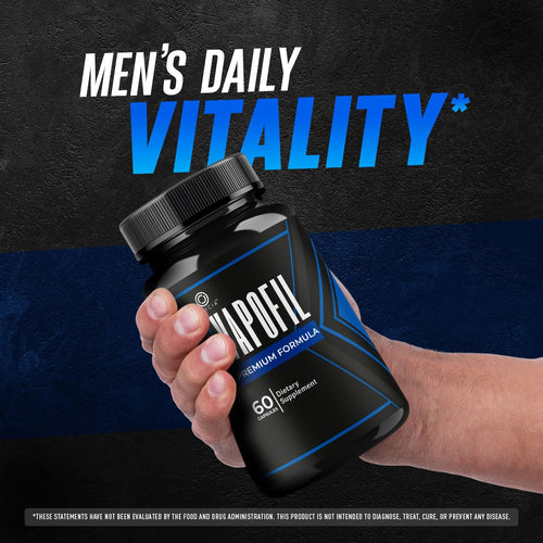 Vapofil Capsules Advanced Formula Support for men's daily vitality, 100% Authentic, available at Curat Cart in India.