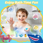 Delightful bath bombs for kids featuring toys, specially curated by Curat Cart for safe and fun bath experiences.