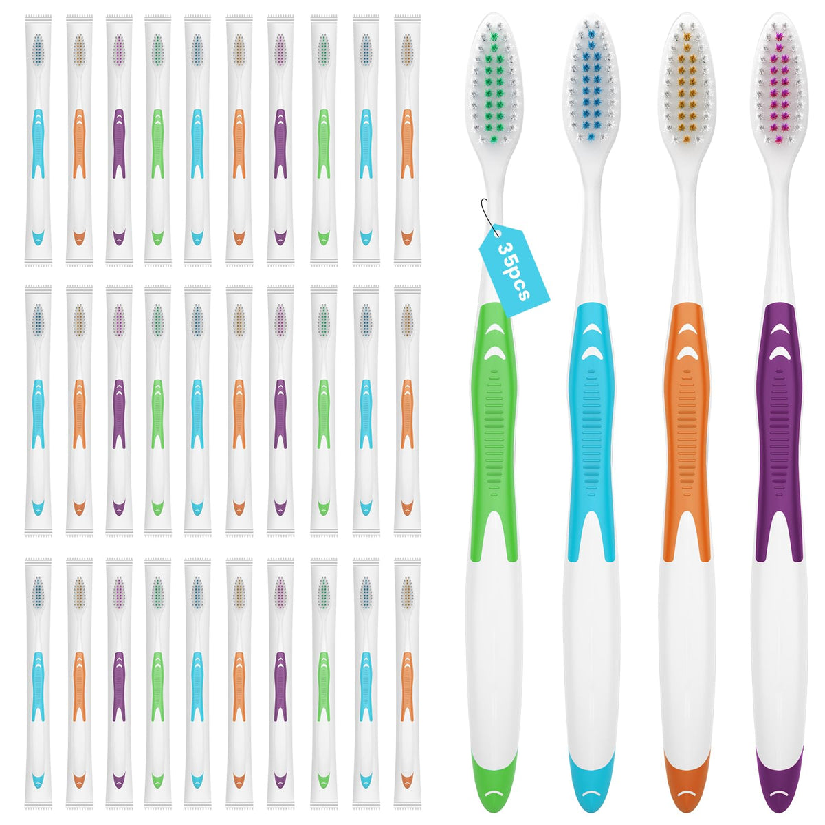 Discover premium imported bulk toothbrushes with covers, perfect for everyday use. Available at Curat Cart for a healthy smile.