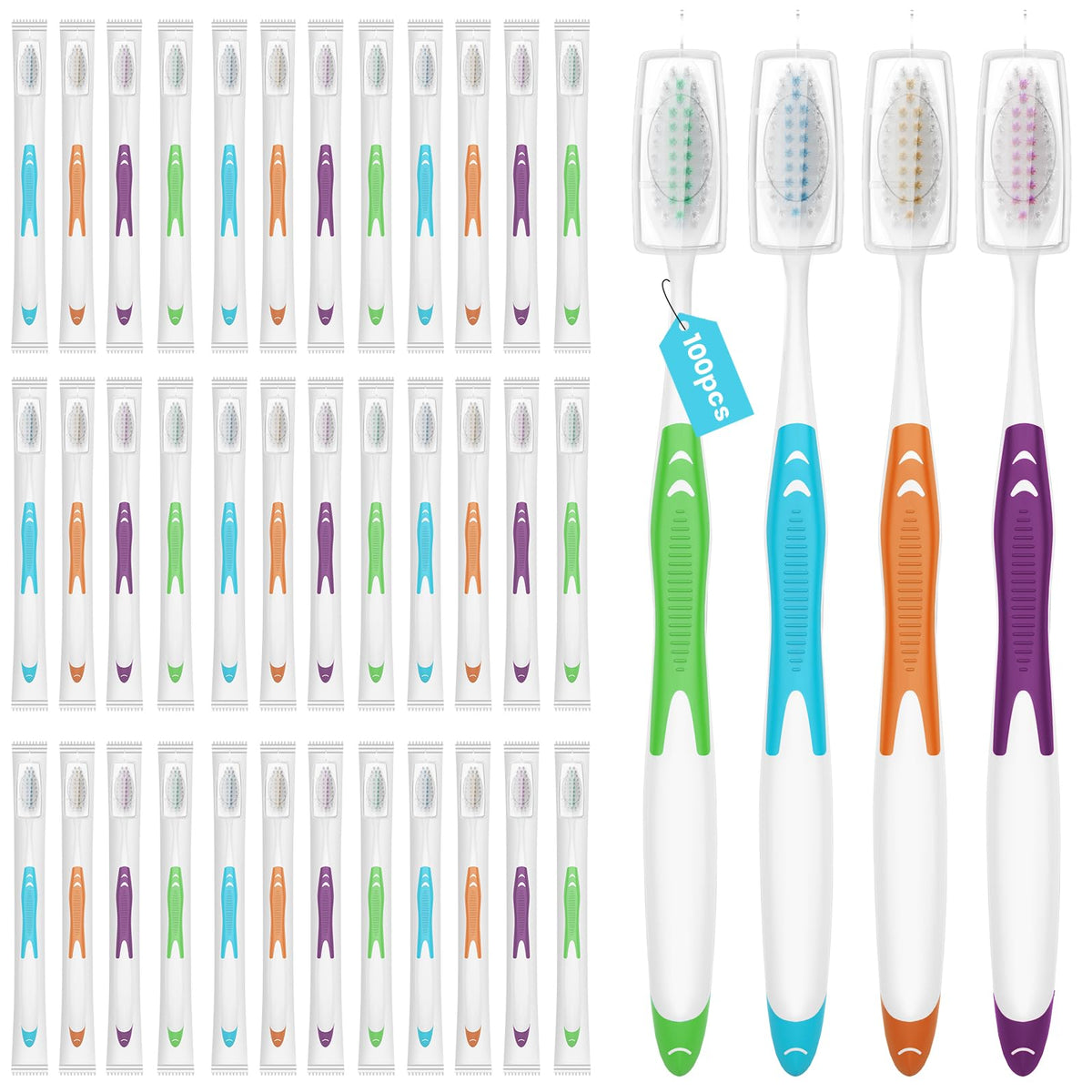 Discover premium bulk toothbrushes with covers, specially curated by Curat Cart for exclusive hygiene needs in India.