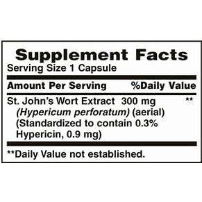 Buy now Nature's Bounty St. John's Wort 300 mg Caps, 100 ct at indiglob india
