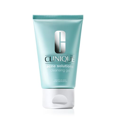 Buy now Clinique Acne Solutions Oil Control Cleansing Gel with 2% Salicylic Acid For Acne-Prone Skin, 4.2 Fl Oz at indiglob india
