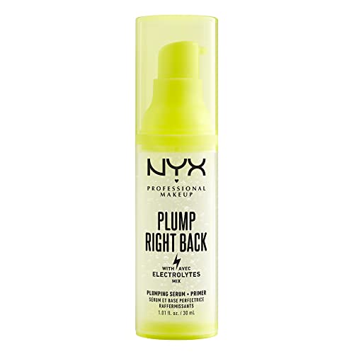 Buy now NYX PROFESSIONAL MAKEUP Plump Right Back Plumping Serum & Primer, With Hyaluronic Acid at indiglob india