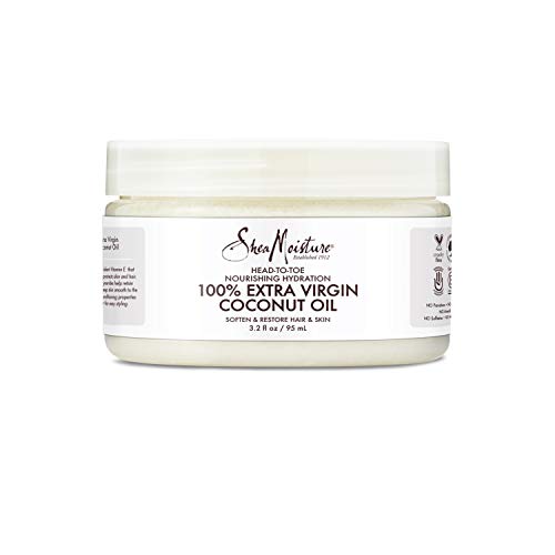 Buy now SheaMoisture 100% Extra Virgin Coconut Oil for Trial & Travel Nourishing for All Hair & Skin Types 3.2 oz at indiglob india