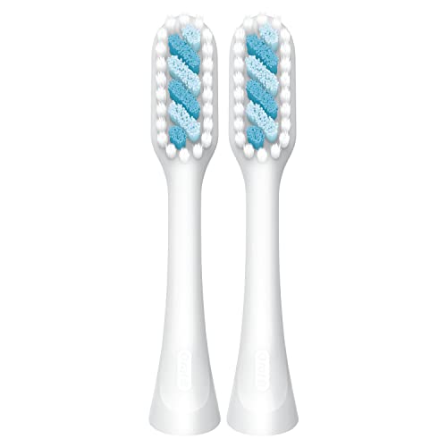 Buy now Oral-B Clic Toothbrush Sensitive Clean Replacement Brush Heads, White, 2 Count at indiglob india