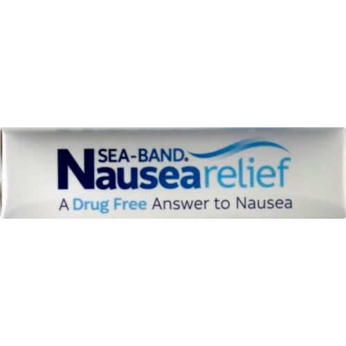 Buy now Sea-Band Anti-Nausea Acupressure Wristband for Motion & Morning Sickness, 1 Pair, Gray at indiglob india