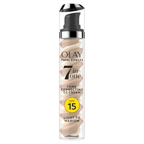 Buy now Olay Total Effects Tone Correcting Face Moisturizer with Sunscreen SPF 15, Light to Medium 1.7 Ounces at indiglob india