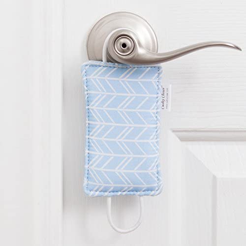 Buy now The Original Cushy Closer Door Cushion | No More Noisy Doors! | Door Latch Cover- Baby Safety for Quiet Doors (Birch - Blue) at indiglob india