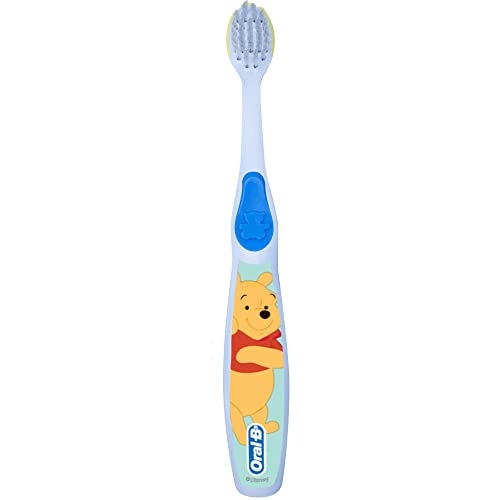 Buy now Oral-B Baby Manual Toothbrush, Pooh Characters, 0-3 Years Old, Extra Soft (Characters Vary) - Pack of 2 at indiglob india