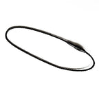 Buy now LGEGE 500 pcs 7.5-inch Black Hang Tag Nylon String Snap Lock Pin Loop Fasteners Hook Ties at indiglob india