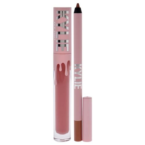 Buy now Matte Lip Kit - 808 Kylie by Kylie Cosmetics for Women - 2 Pc 0.10oz Matte Liquid Lipstick, 0.03oz Lip Liner at indiglob india