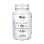 Buy now NOW Foods Solutions, Hair, Skin and Nails, Clinically Advanced, Support with Clinically Tested Cynatine??, 90 Veg Capsules at indiglob india