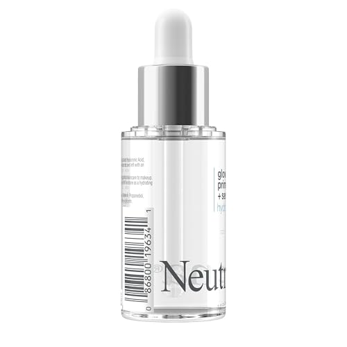 Buy now Neutrogena Hydro Boost Glow Booster Primer & Serum, Hydrating & Moisturizing Face Serum-to-Primer Hybrid, Infused with Purified Hyaluronic Acid & Designed to Instantly Hydrate, 1.0 fl. oz at indiglob india