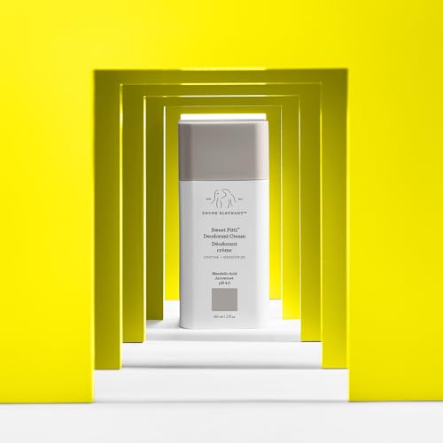 Buy now Drunk Elephant Sweet Pitti Deodorant Cream - 60 ml/2 fl oz - Baking Soda and Aluminum-Free - Clean Clinical Skincare - Cruelty-Free - Free of Essential Oils, Silicones, and Fragrance at indiglob india