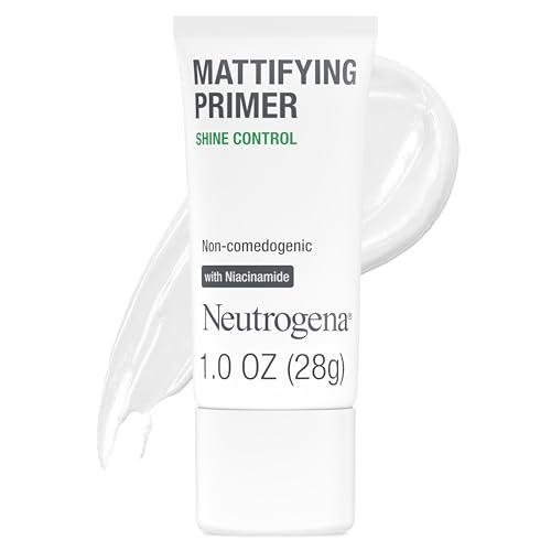 Buy now Neutrogena Mattifying Primer with Shine Control, Lightweight Pore Blurring Face Primer Blurs the Look of Pores & Helps Reduce Shine, Matte Primer with Niacinamide, 1 oz at indiglob india