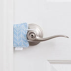 Buy now The Original Cushy Closer Door Cushion | No More Noisy Doors! | Door Latch Cover- Baby Safety for Quiet Doors (Birch - Blue) at indiglob india