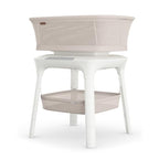Buy now UPPAbaby Soma Smart Bassinet ƒ?? 5 motions + 5 speeds + 4 Sounds with MotionSync Technology ƒ?? Height Adjustable ƒ?? Included Mattress, Sheet + Storage Basket ƒ?? Charlie (Sand M??lange) at indiglob india