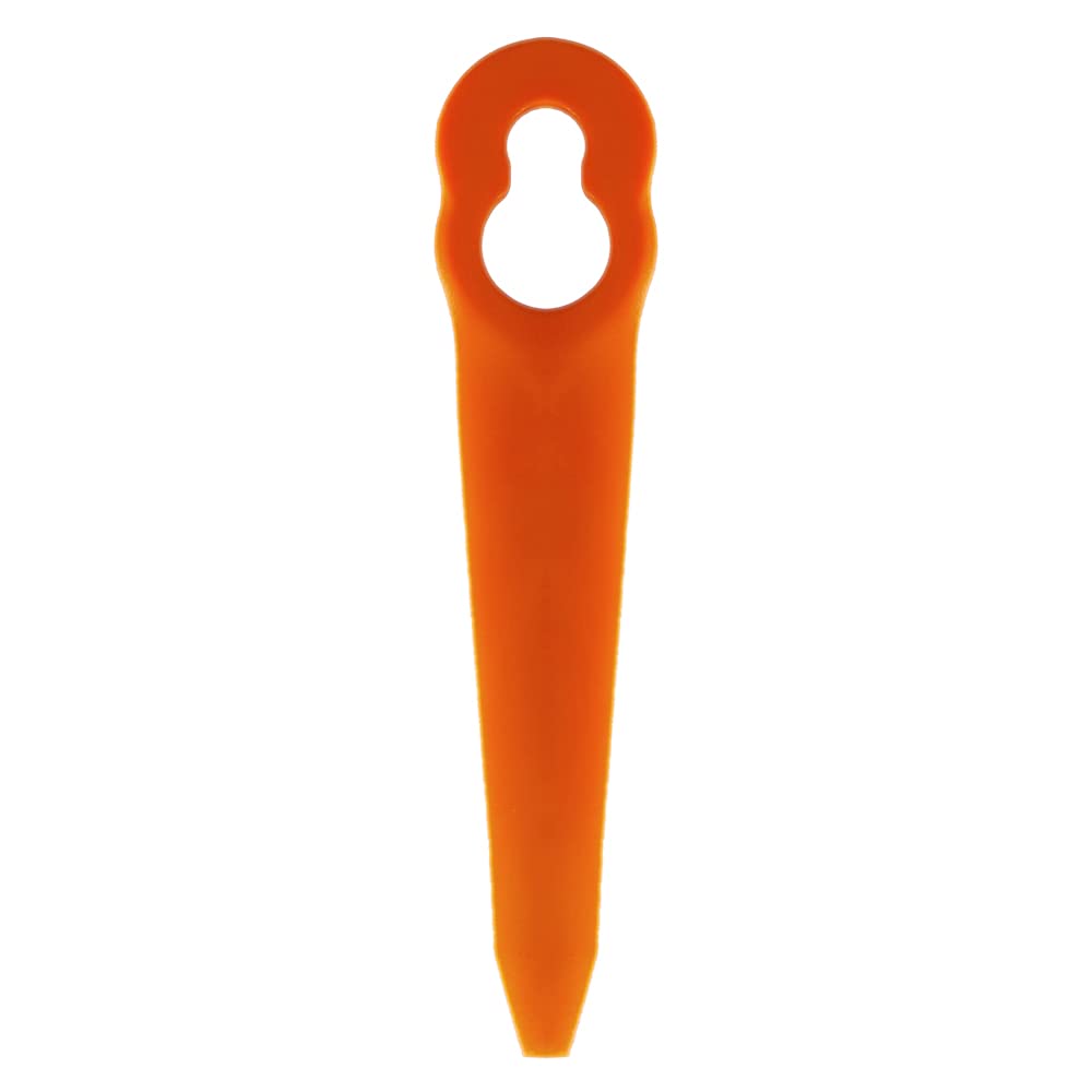 FourShow 100Pcs Plastic Replacement Blades Compatible with STIHL Polycut 2-2 Polycut 3-2 Grass Trimmer FSA 45 FSA 57 FSE 52,Sun Joe 24V-GT10, Redback Swift 40V