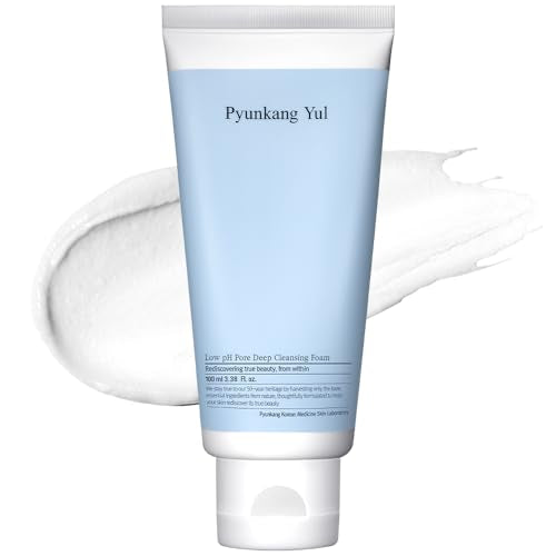 Buy now Pyunkang Yul PKY Low pH Pore Deep Cleansing Foam, Pore Cleanser with Fluffy Microbubbles, AHA, Witch Hazel, Zero Irritation, Korean Skincare (3.38 Fl. Oz, 100ml) at indiglob india