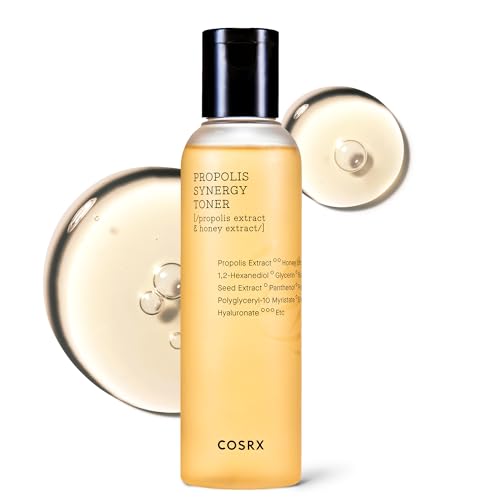 Buy now COSRX Full Fit Propolis Synergy Toner, 150ml / 5.07 fl.oz | Instant Moisture Boosting Toner, Propolis 72.6% Honey 10.7% Panthenol, Korean Skin Care at indiglob india