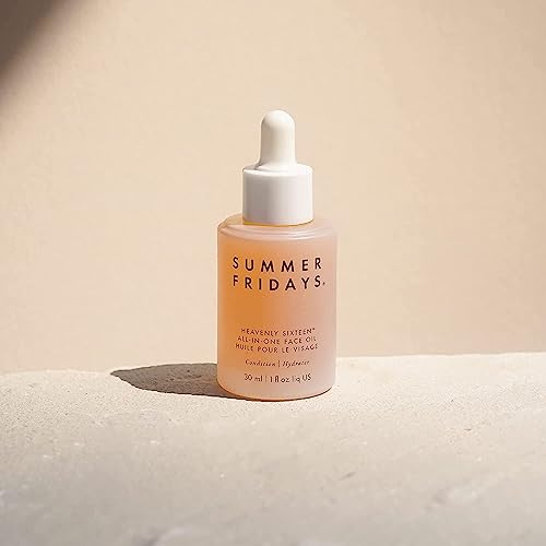 Buy now Summer Fridays Heavenly Sixteen Face Oil - All-In-One Hydrating Face Oil for Dry Skin - Made with a Restorative Blend of 16 Non-Comedogenic Oils to Help Condition and Plump Skin (1 Fl Oz) at indiglob india