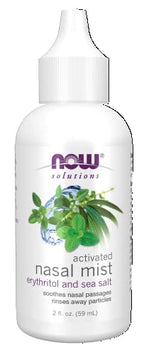 Buy now NOW Foods Solutions, Activated Nasal Mist, Soothes Nasal Passages with Erythritol and Sea Salt, 2-Ounce at indiglob india