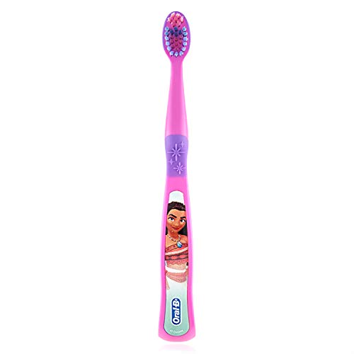 Buy now Oral-B New Princess Toothbrush for Little Girls, Children 3+, Extra Soft, Characters Vary - Pack of 6 (Characters Vary) at indiglob india