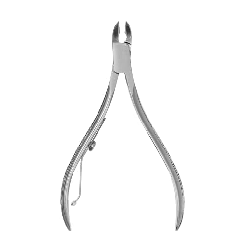 Buy now Revlon Half Jaw Cuticle Nipper, Manicure Tool for Nail Care, Hangnail Clipper, For More Precise Trims, Non-Slip Grip, Stainless Steel, 1 Count at indiglob india