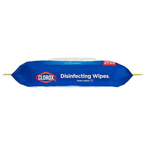 Buy now Clorox Disinfecting Wipes, Bleach Free Cleaning, Crisp Lemon, 75 Count (Pack May Vary) at indiglob india