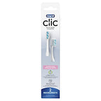 Buy now Oral-B Clic Toothbrush Sensitive Clean Replacement Brush Heads, White, 2 Count at indiglob india