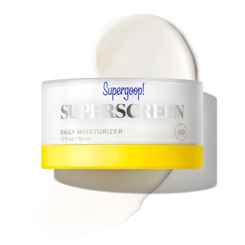 Buy now Supergoop! Superscreen - 1.7 fl oz - SPF 40 PA+++ Hydrating Daily Moisturizer Sunscreen - Protection from UV Rays + Helps Filter Pollution & Blue Light at indiglob india