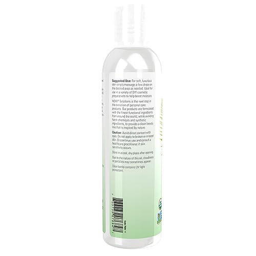 Buy now NOW Foods Solutions, Organic Vegetable Glycerin Oil, 100% Pure, Softening and Moisturizing Multi-Purpose Skin Care, 8-Ounce at indiglob india