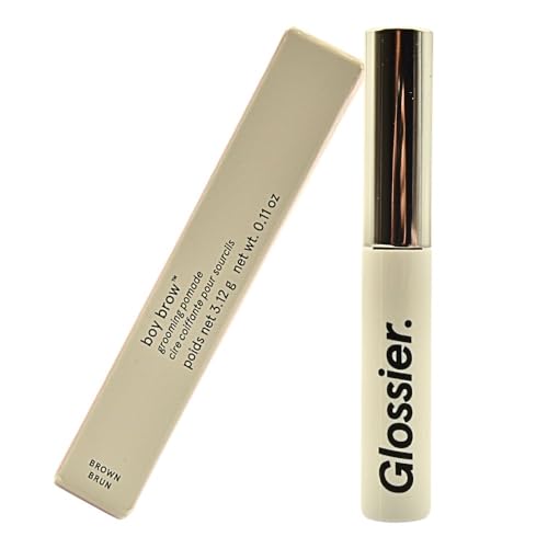 Buy now Glossier Boy Brow Volumizing Eyebrow Gel-Pomade - Brown - Medium-Dark Brown at indiglob india