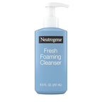 Buy now Neutrogena Fresh Foaming Facial Cleanser, All-In-One Makeup Remover Face Wash for Nor-mal to Oily Skin Deeply Cleanses & Removes Waterproof Makeup, Soap-Free, Non-Comedogenic, 8.5 fl. oz at indiglob india