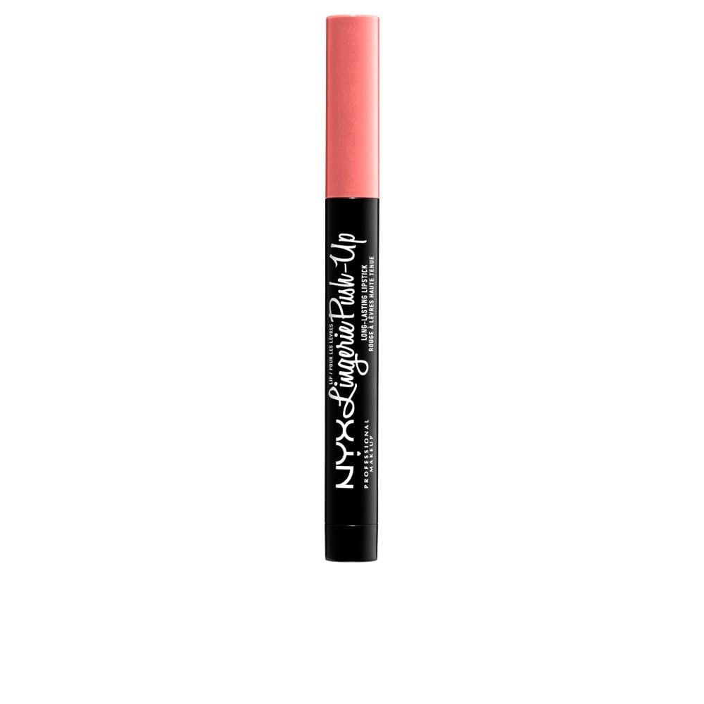 Buy now NYX PROFESSIONAL MAKEUP Lip Lingerie Push-Up Long Lasting Plumping Lipstick - Embellishment (Muted Purples) 0.05 Ounce (Pack of 1) Silk Indulgent at indiglob india