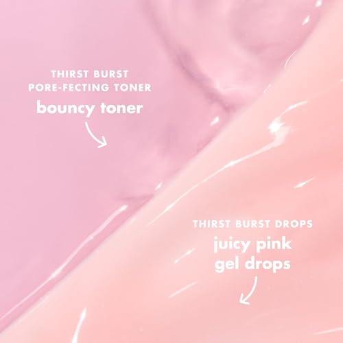 Buy now e.l.f. SKIN Thirst Burst Dew-O, Travel-Sized Skincare Set, Exfoliating Facial Toner & Hydrating Serum Drops, Gives Skin A Dewy, Bouncy Glow, Vegan & Cruelty-Free at indiglob india
