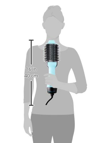Buy now REVLON One Step Volumizer PLUS Hair Dryer and Styler - More Volume, Less Damage, and More Styling Control for Easy and Fast Salon-Style Blowouts, Plus Travel Friendly (Black) at indiglob india