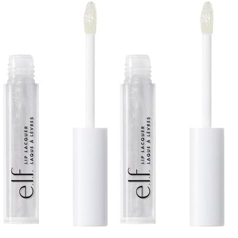 Buy now e.l.f. Lip Lacquer, Moisturizing, Shiny, Non-Sticky, Long Lasting, Provides Maximum Color, Glides On, Bubbles, 0.08 Fl Oz 0.08 Fl Oz (Pack of 2) Bubbles at indiglob india