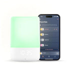 Buy now Nanit Sound and Light Smart Baby Night Light and Sound Machine | Audio Monitor | Cry Detection Alert Feature | OK to Wake Alarm Clock for Kids | Temp & Humidity Tracking | Rechargeable Battery | WiFi at indiglob india