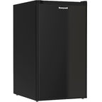 Buy now Honeywell Compact Upright Freezer, 3 Cubic Feet, Single Door Upright Freezer with Reversible Door, for Home, Dorms, Apartment, Office- Black at indiglob india