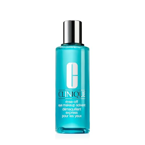 Buy now Clinique Rinse-Off Oil Free Eye Makeup Remover Solvent | Safe For Sensitive Skin, 4.2 Fl Oz at indiglob india