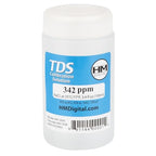 Buy now HM Digital C342 TDS and EC Calibration Solution, 342 ppm (NaCl), 90 ml Volume, Transparent/Blue at indiglob india