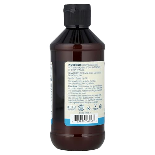Buy now Now Foods Stevia Glycerite, 8 Fl Ounces (Packaging May Vary) at indiglob india