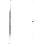 Buy now Blackhead Remover Comedone Extractor Tool - Dual Loop Whitehead Blemish Acne Removal - Skin, Facial, Pimple, German Stainless Steel - by The Unique Edge at indiglob india