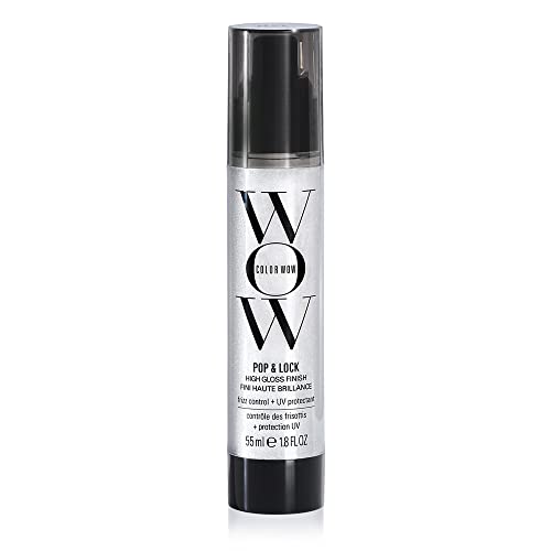 Buy now COLOR WOW Pop + Lock High Gloss Finish â€“ Frizz Control Serum | Prevent Color Fade, Seal Split Ends, and Add Gloss | Get Silky, Shiny Hair! at indiglob india