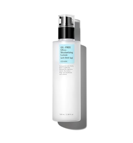 Buy now COSRX Oil Free Lotion with Birch Sap, Daily Acne Facial Moisturizer, Hydrating Moisturizer for All Skin Types, Korean Skin Care, 3.38 fl.oz / 100ml at indiglob india