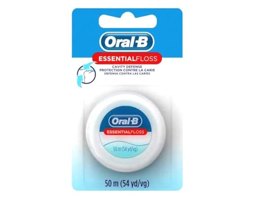 Buy now Oral-B Essential Floss 55 Yards Waxed (Pack of 6) at indiglob india