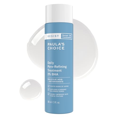 Buy now Paula's Choice RESIST Daily Pore Refining Treatment 2% BHA Exfoliant, Face Exfoliator with Salicylic Acid & Hyaluronic Acid, Liquid Exfoliant for Oily, Normal and Combination Skin, 3oz at indiglob india